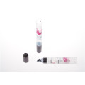 15ml Lip-Gloss PE Tube with Zinc Alloy Massage Head